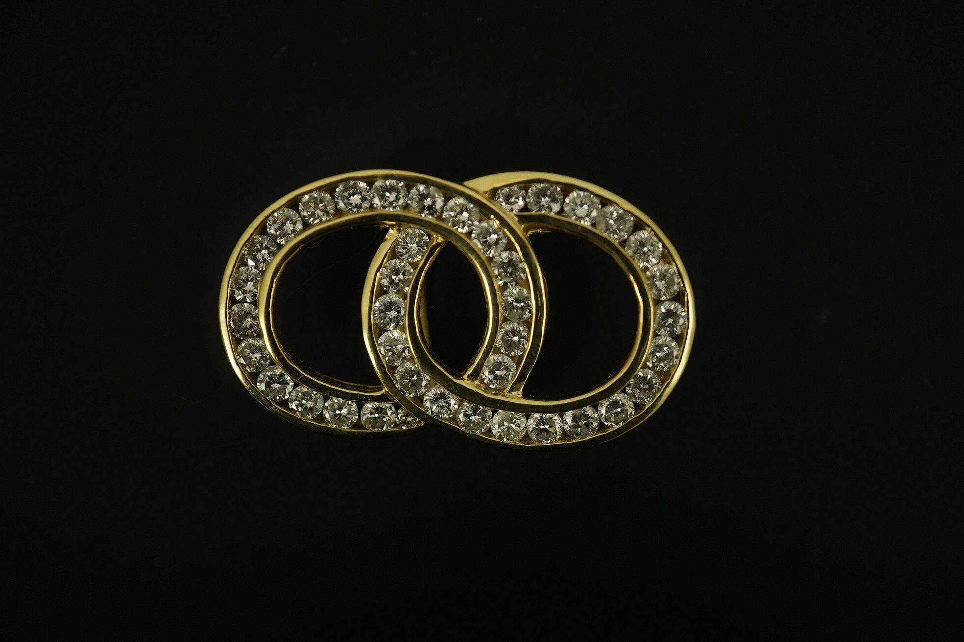 A diamond pendant